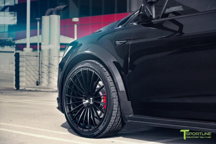 Детали экстерьера Tesla Model X P100D by T Sportline 2018 года  (фото 11 из 14)